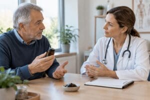 Après 55 ans, découvrez les précautions à prendre avec le shilajit et les questions à poser à un professionnel de santé avant d’envisager sa prise.