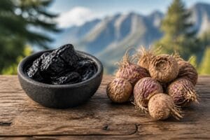 Découvrez les bienfaits du Shilajit et de la Maca, deux super-aliments aux vertus uniques pour votre énergie et vitalité. Quel complément choisir ?