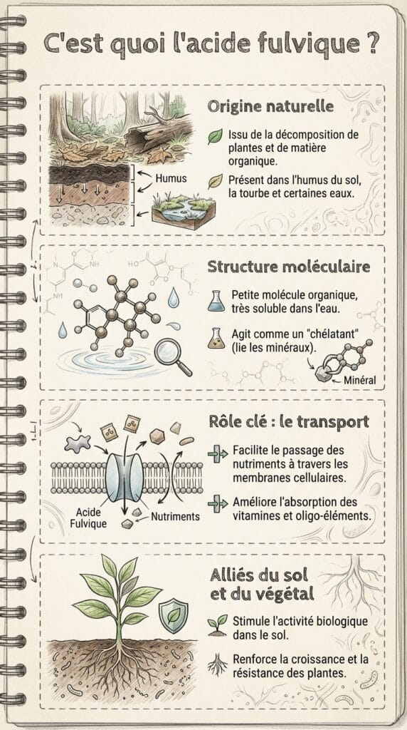 Qu'est-ce l'acide fulvique ? Quels sont les bienfaits et dangers 3 Infographie qui explique ce qu'est l'acide fulvique