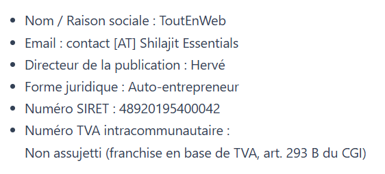Mentions légales 1 mentions legales